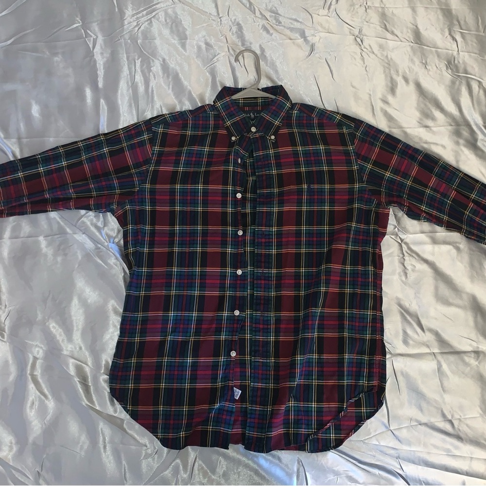 Ralph Lauren Multicolor Plaid Button-Down Shirt